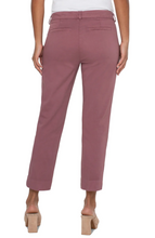 Load image into Gallery viewer, Kelsey Trouser with Side Slit - Victorian Mauve

