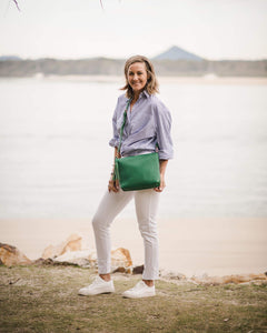 Lara Crossbody Bag - Green