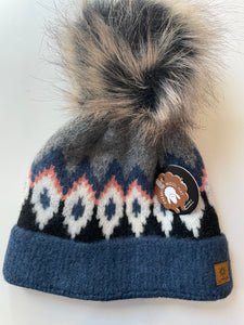 Cozy Patterned Toque