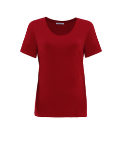 Basic Round-neck T-shirt - Red